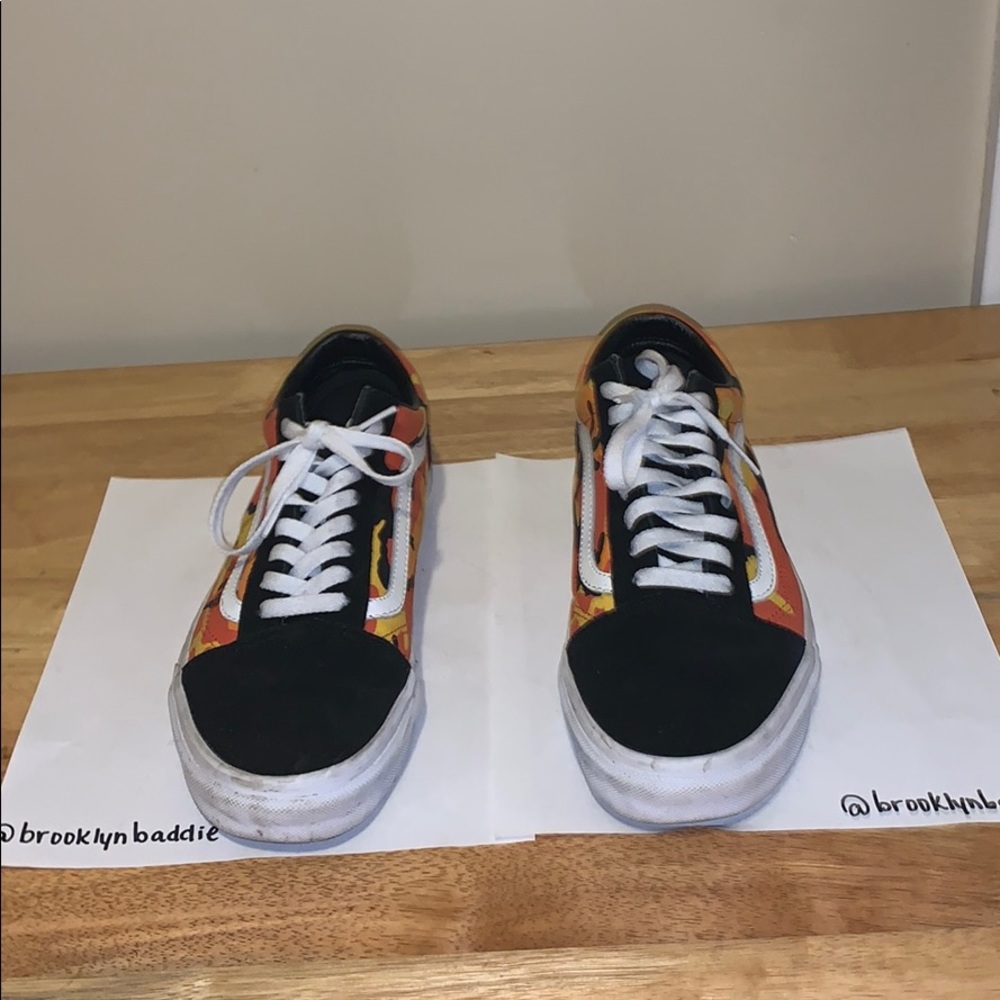 Camo Vans size 9